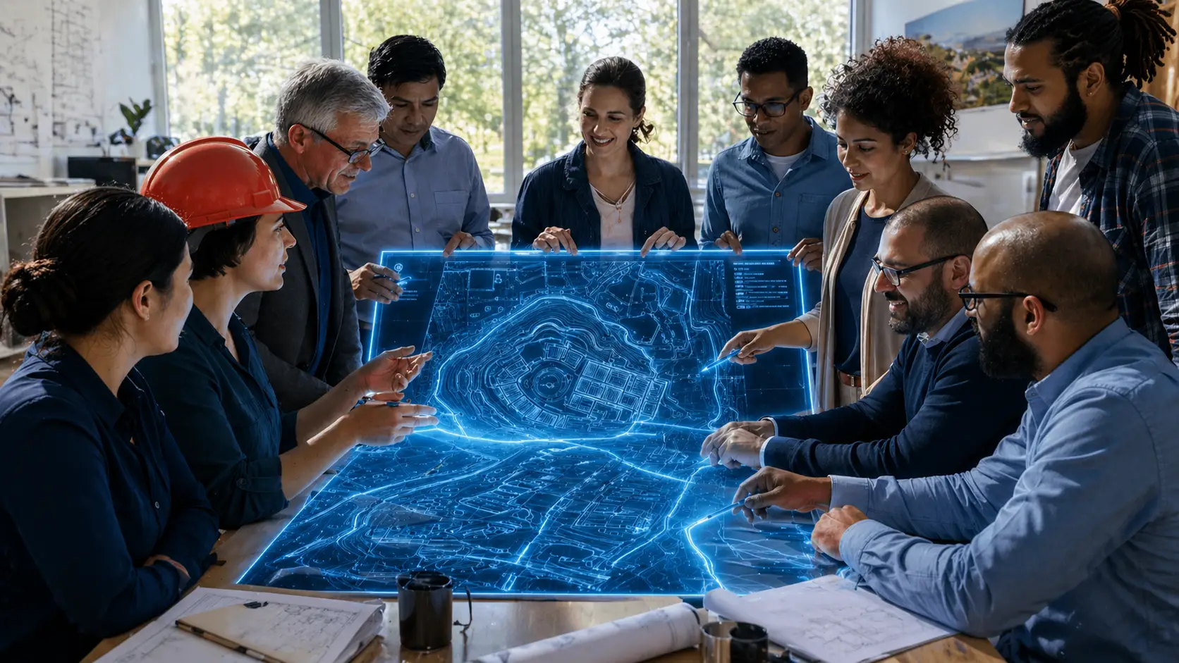 Bailey Engineering team collaborating on Dev.IQ research